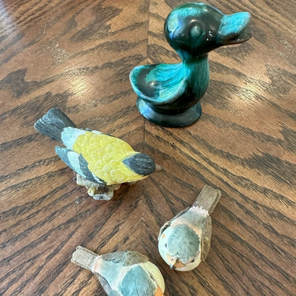 Mini  Bird collection VTG Bluestone and Avon